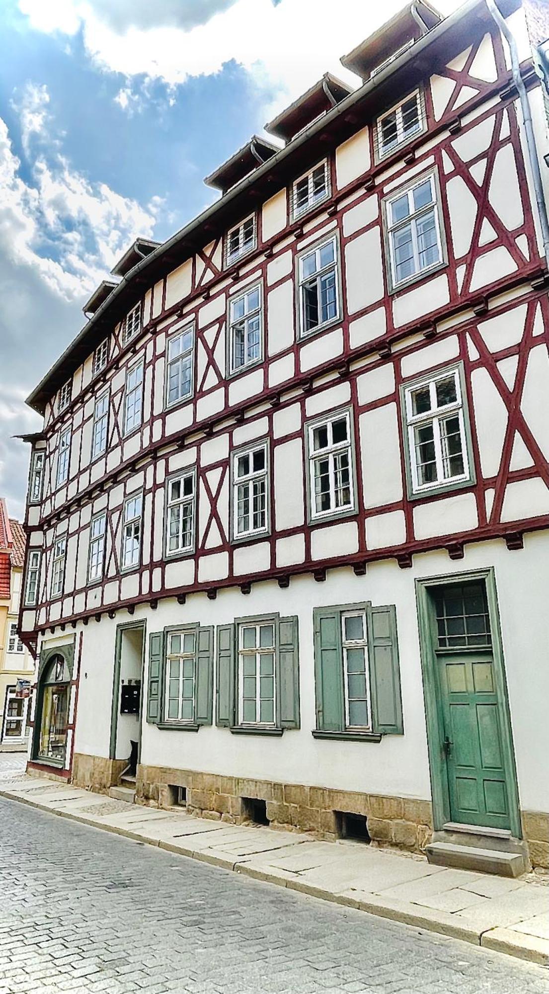 Fachwerktraeume - 35M² Weltkulturerbe Daire Quedlinburg Dış mekan fotoğraf