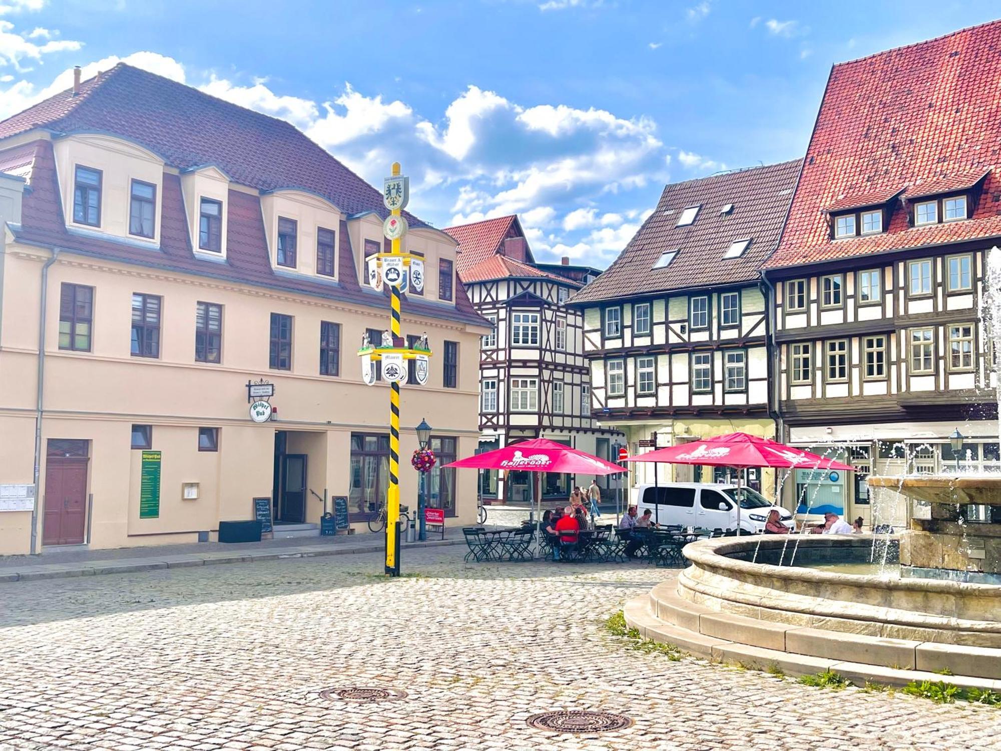 Fachwerktraeume - 35M² Weltkulturerbe Daire Quedlinburg Dış mekan fotoğraf