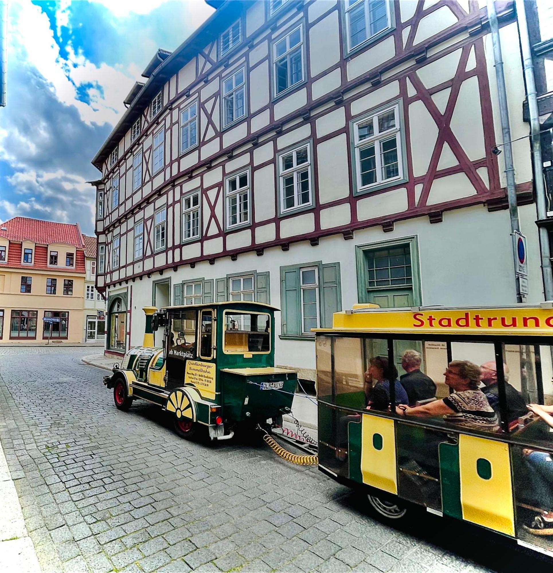 Fachwerktraeume - 35M² Weltkulturerbe Daire Quedlinburg Dış mekan fotoğraf