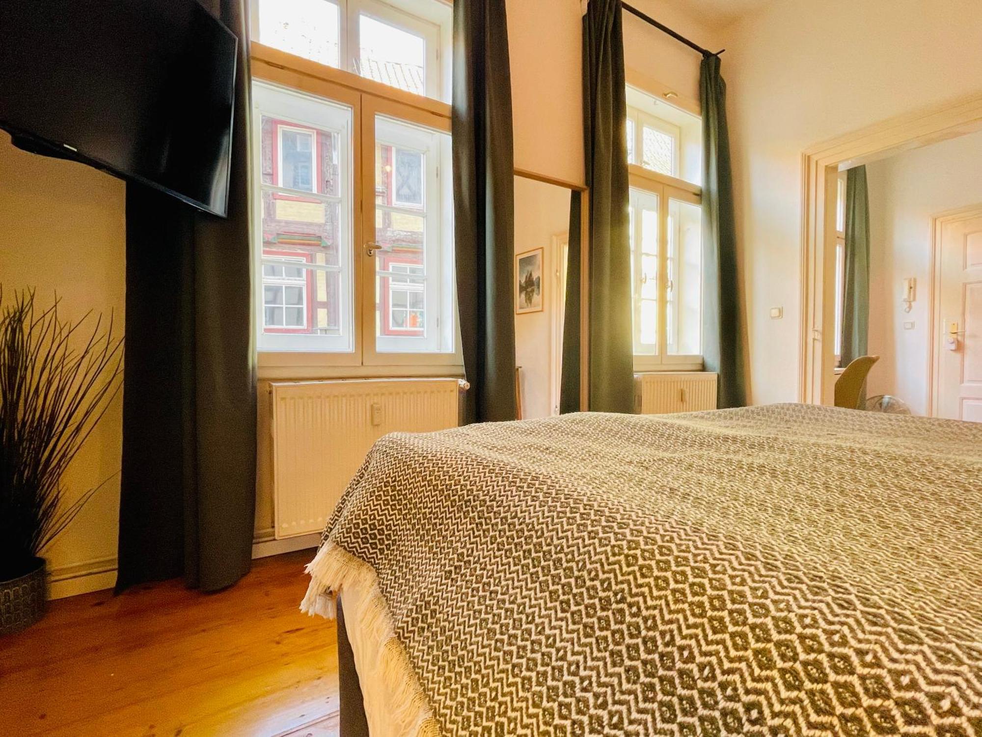 Fachwerktraeume - 35M² Weltkulturerbe Daire Quedlinburg Dış mekan fotoğraf